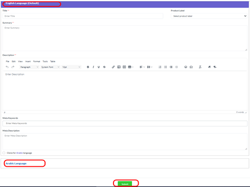 Add Digital Product, step 3