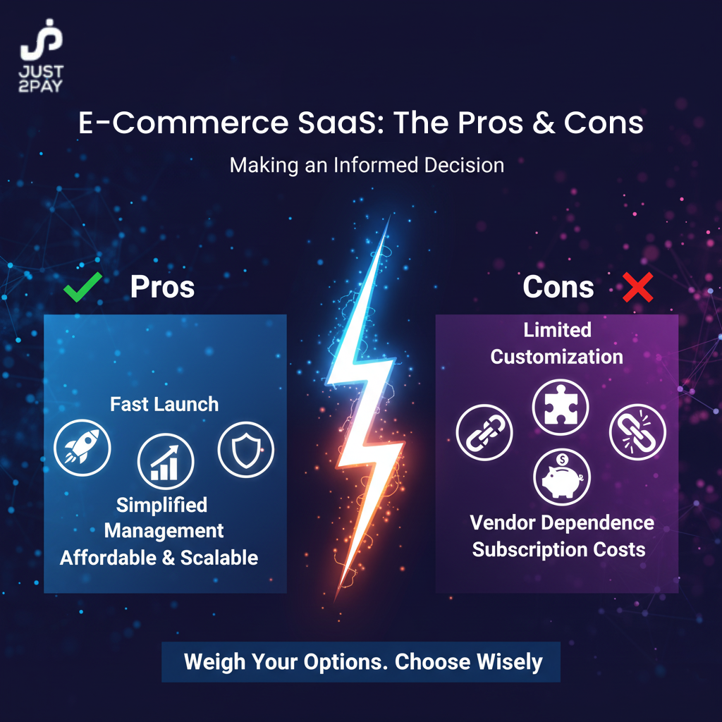 The Two Sides of the Coin: Pros and Cons of E-Commerce SaaS